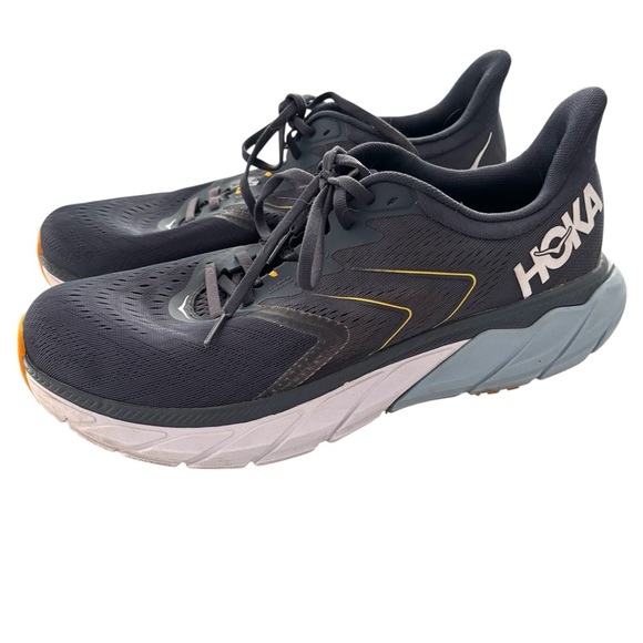 Hoka One One Arahi 5 Midnight Blue Running Sneakers SZ 10.5 D Worn 1X main image 4